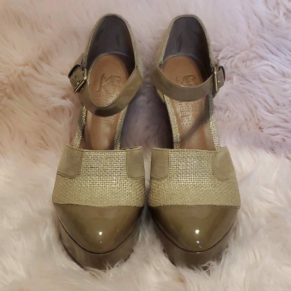 MRKT Lauren Cafe Au Lait size 6.5 NWOT